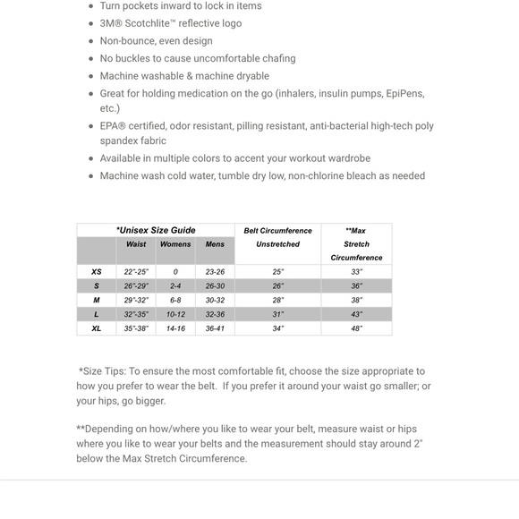 ✔️ Flip Belt Running Belt Size XL - Picture 6 of 6